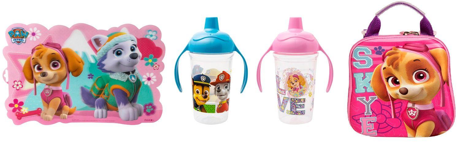 Individual + Tomajugo Infantil + Lonchera 3D Paw Patrol Niña-0