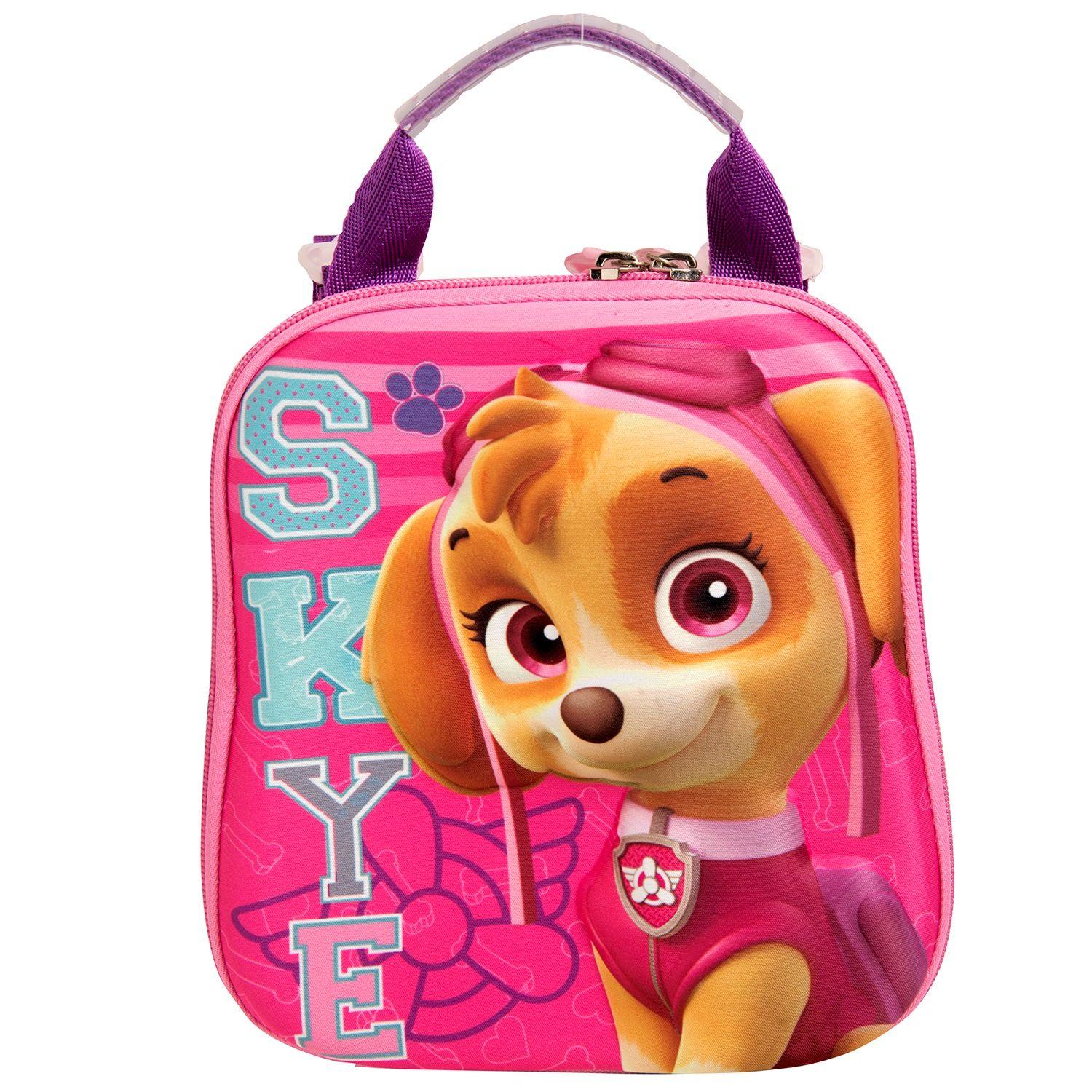 Individual + Tomajugo Infantil + Lonchera 3D Paw Patrol Niña-1