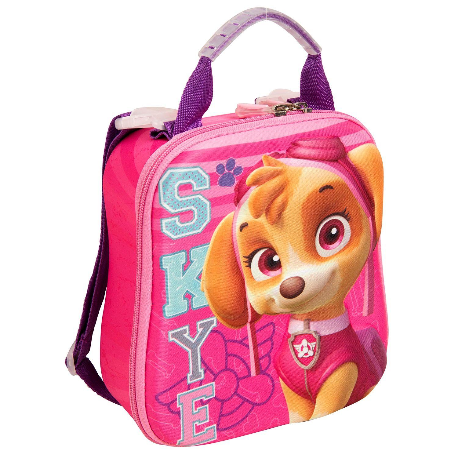 Individual + Tomajugo Infantil + Lonchera 3D Paw Patrol Niña-2