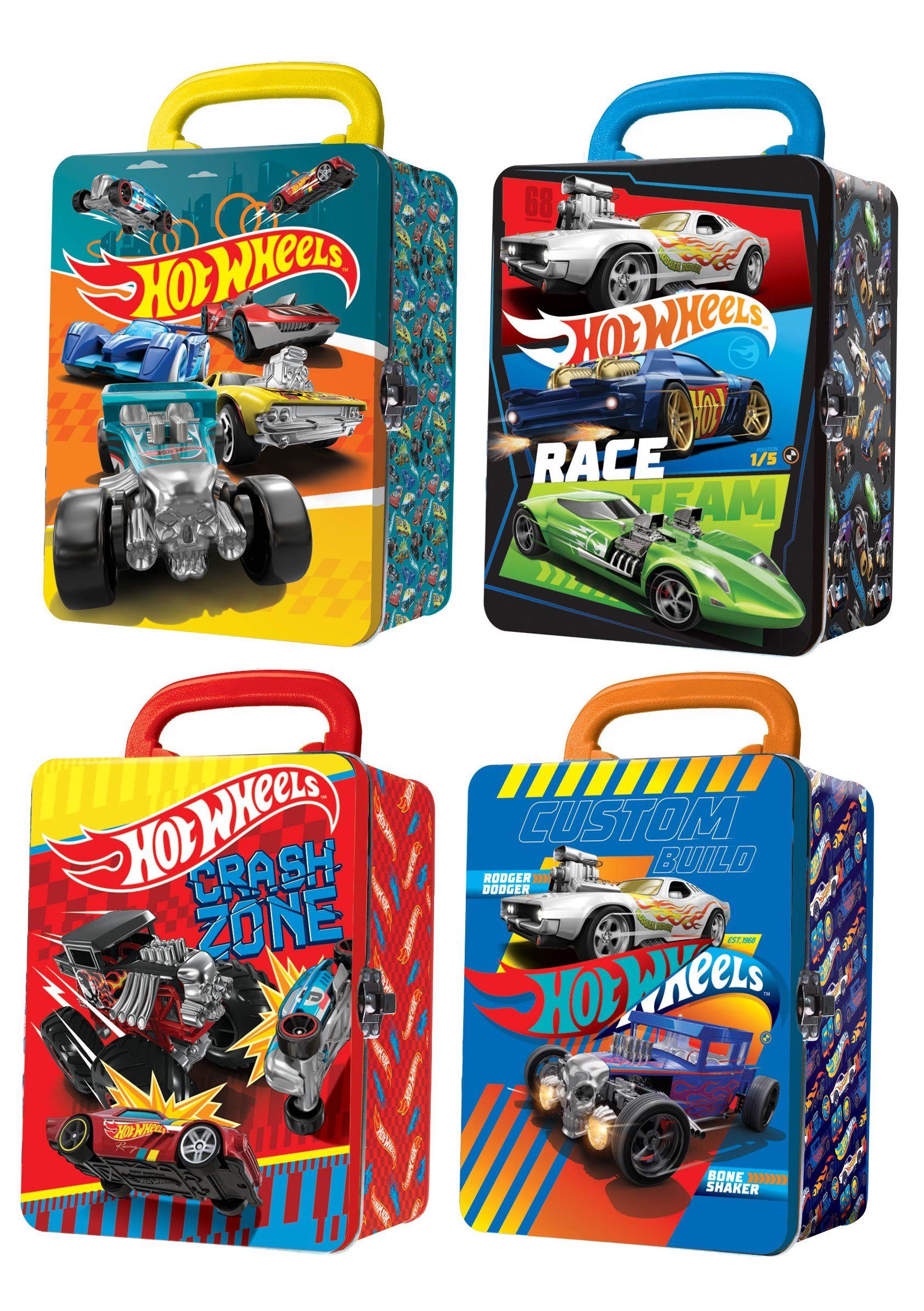 Pack Maletas Hot Wheels X 4 Para 72 Autos-0