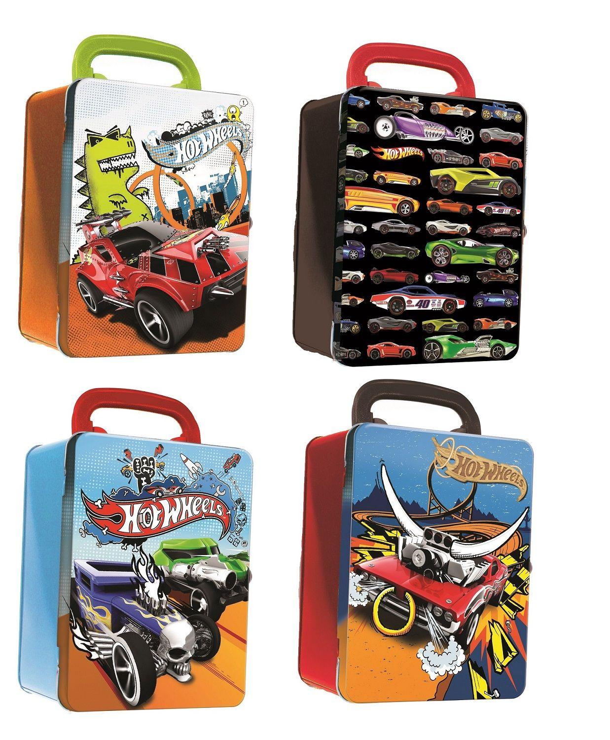 Pack Maletas Hot Wheels X 4 Para 72 Autos-2