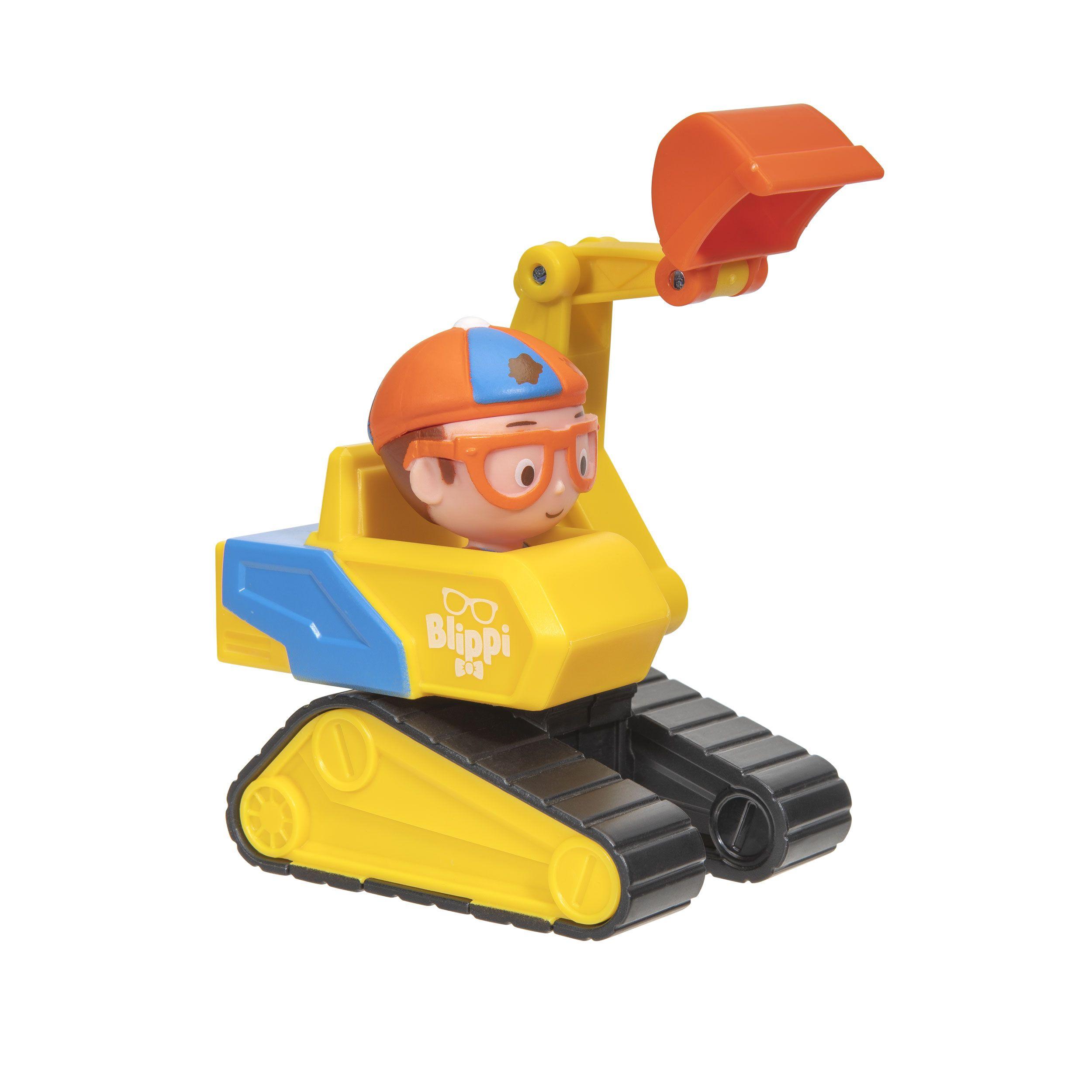 Blippi Mini Vehiculos Excavadora-1