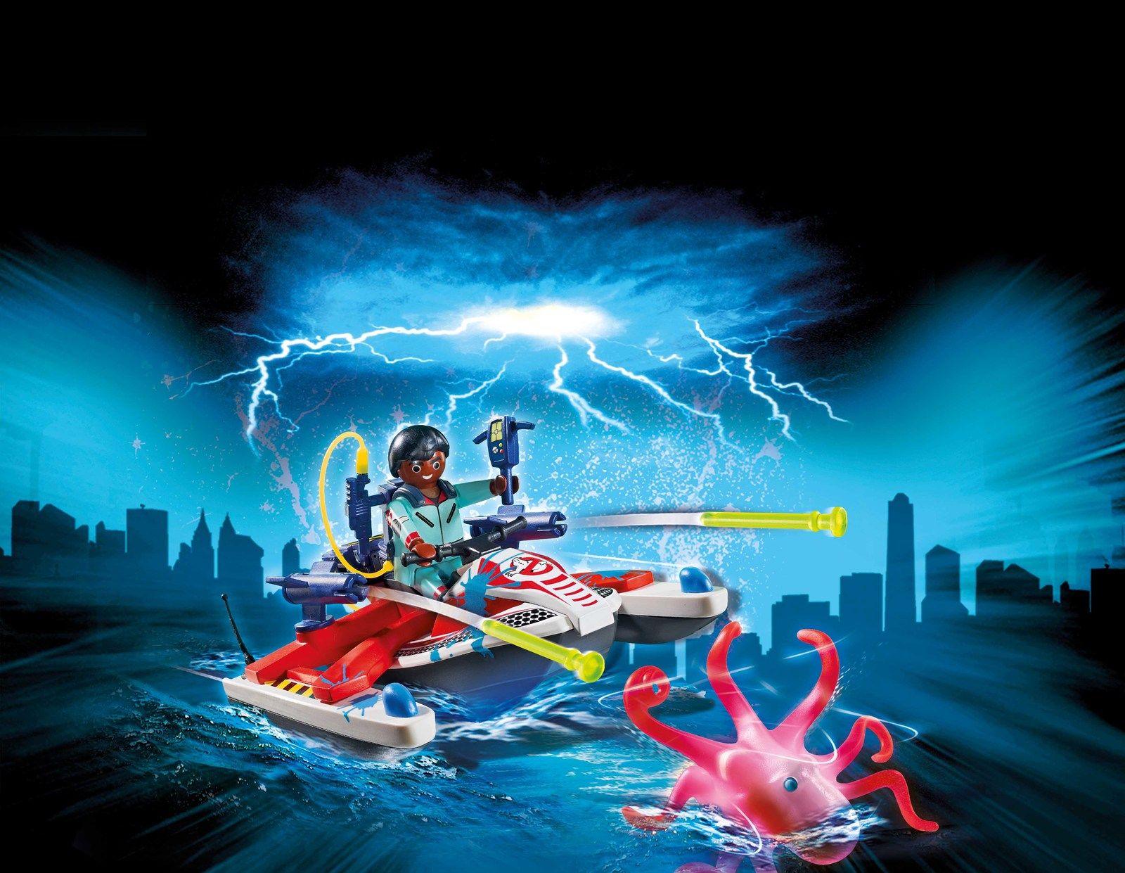 Playmobil Zaddemore Con Moto De Agua 9387-2
