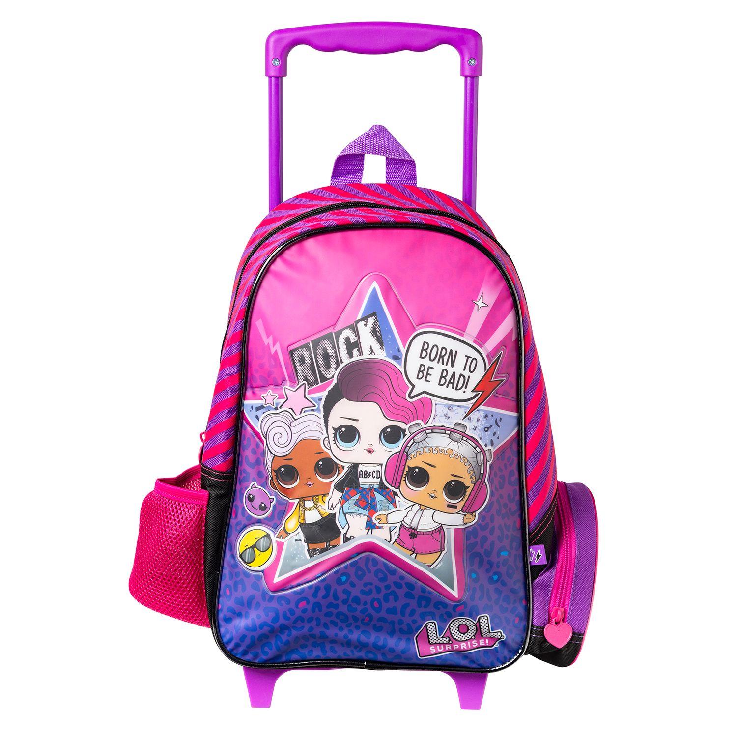 Mochila Infantil C/Ruedas Lol-0