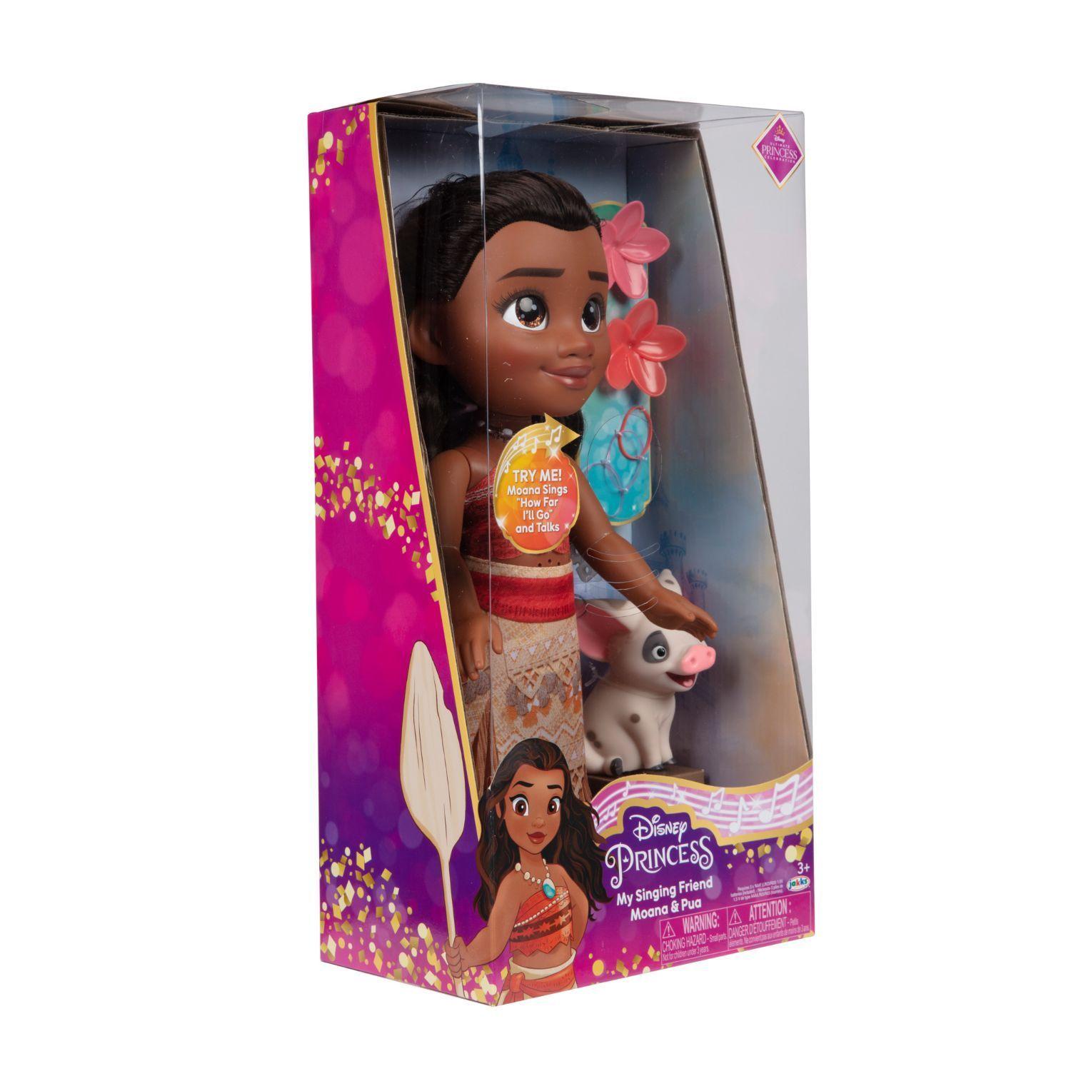 Muñeca Musical Moana y Pua Disney Princesa-10
