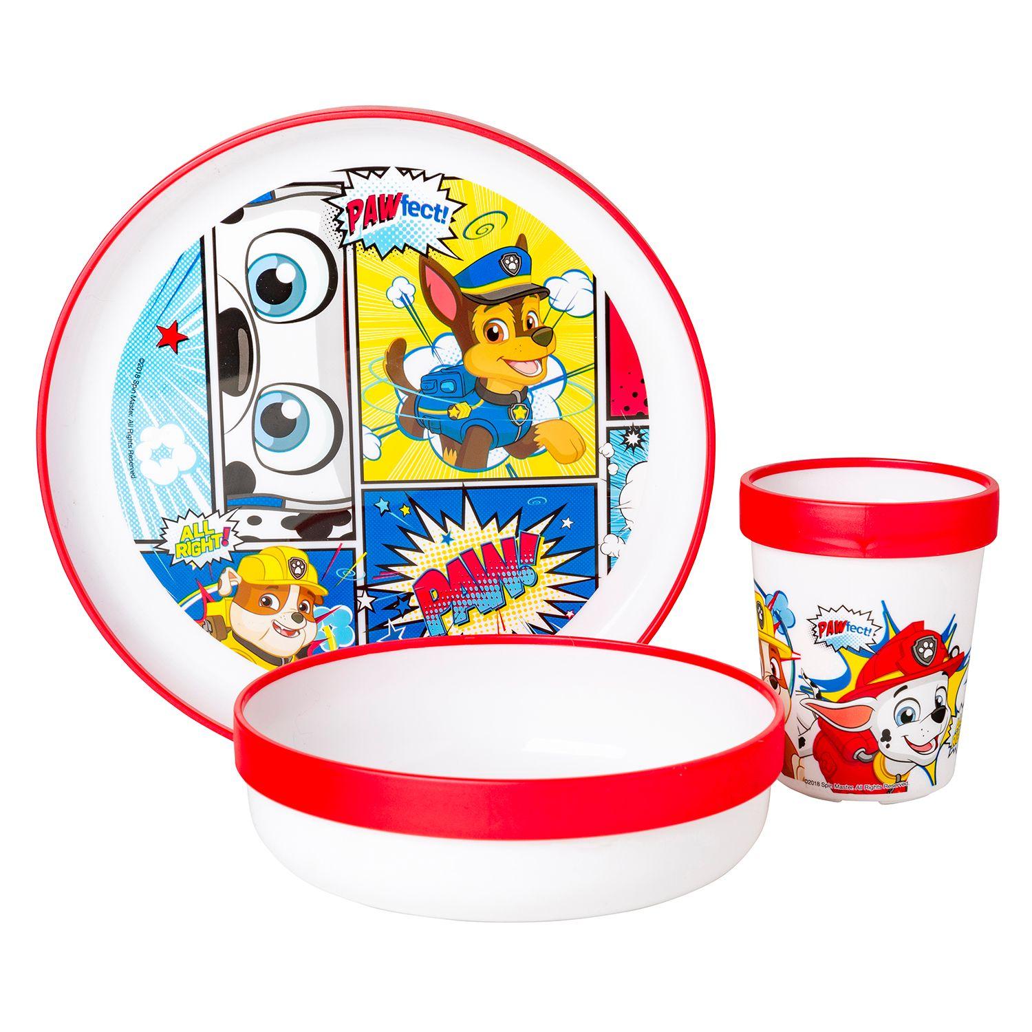 Set 3 Pcs. Bicolor Paw Patrol-0