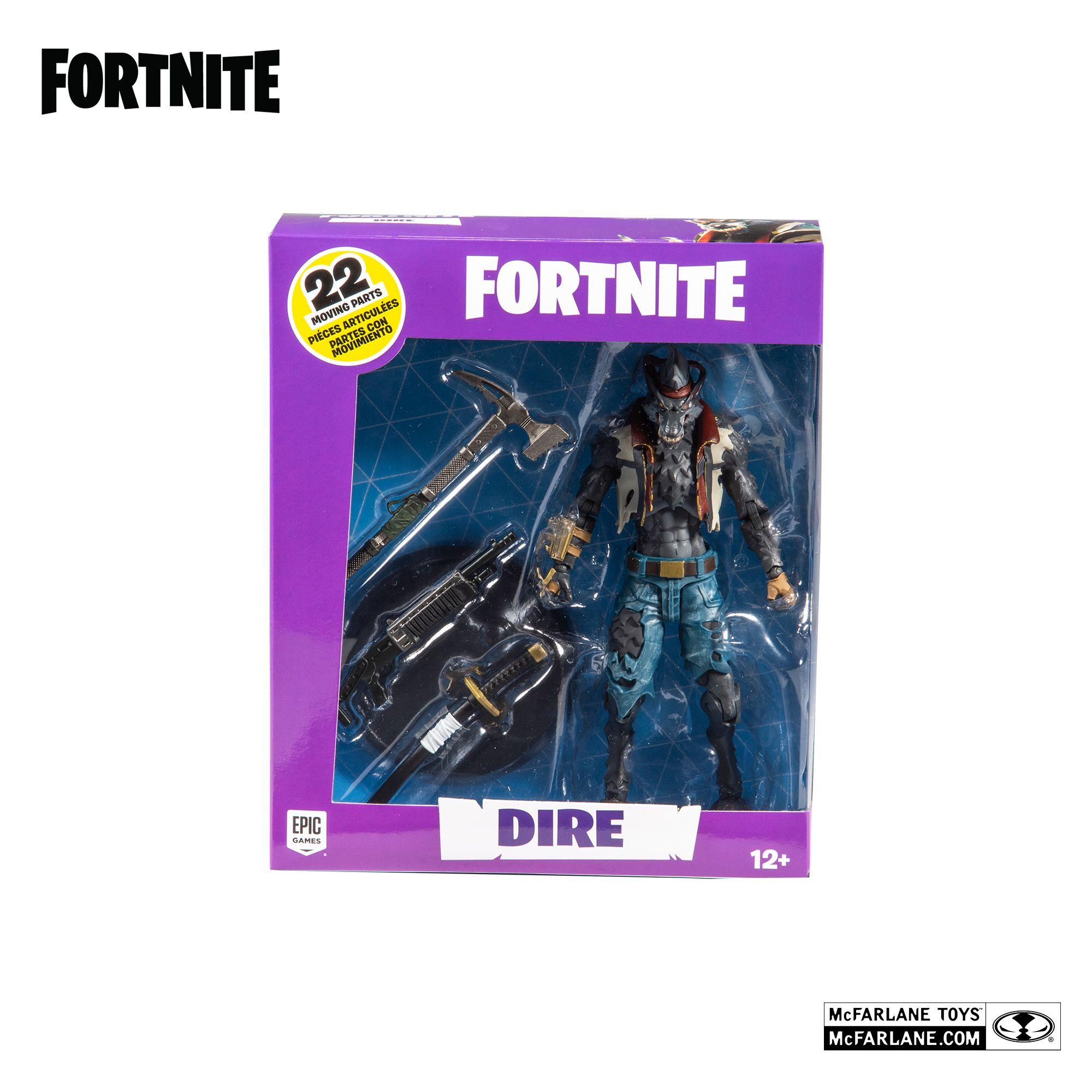 Figura Acción 7" + Accesorios Fortnite Dire-2