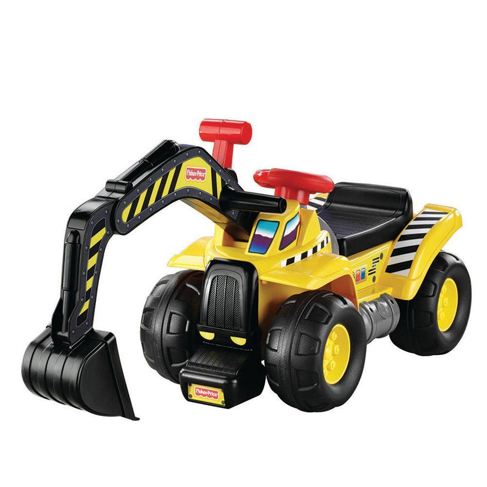 Fisher-Price - Mini Excavadora Con Motor Bocina Sonidos-0