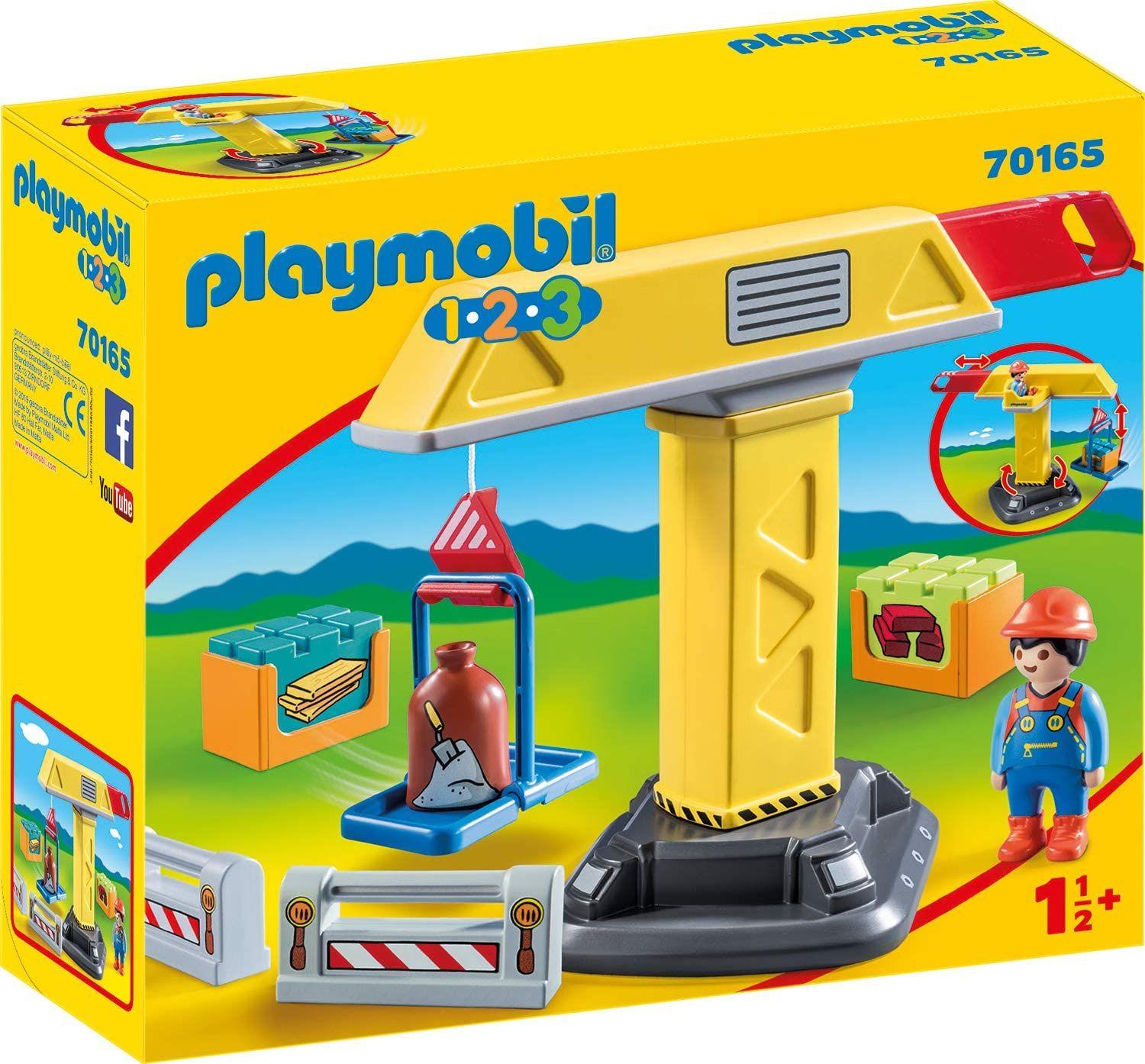 Playmobil 1.2.3 Grúa 70165-0