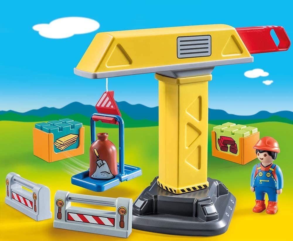 Playmobil 1.2.3 Grúa 70165-1