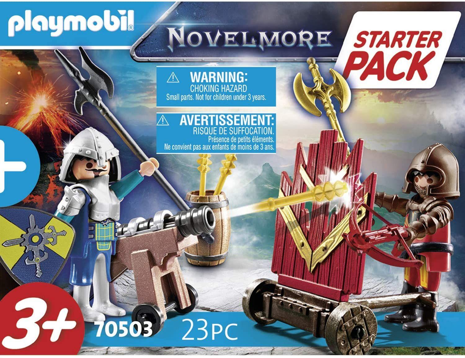 Playmobil Starter Pack Novelmore Caballeros Duelo 70503-2