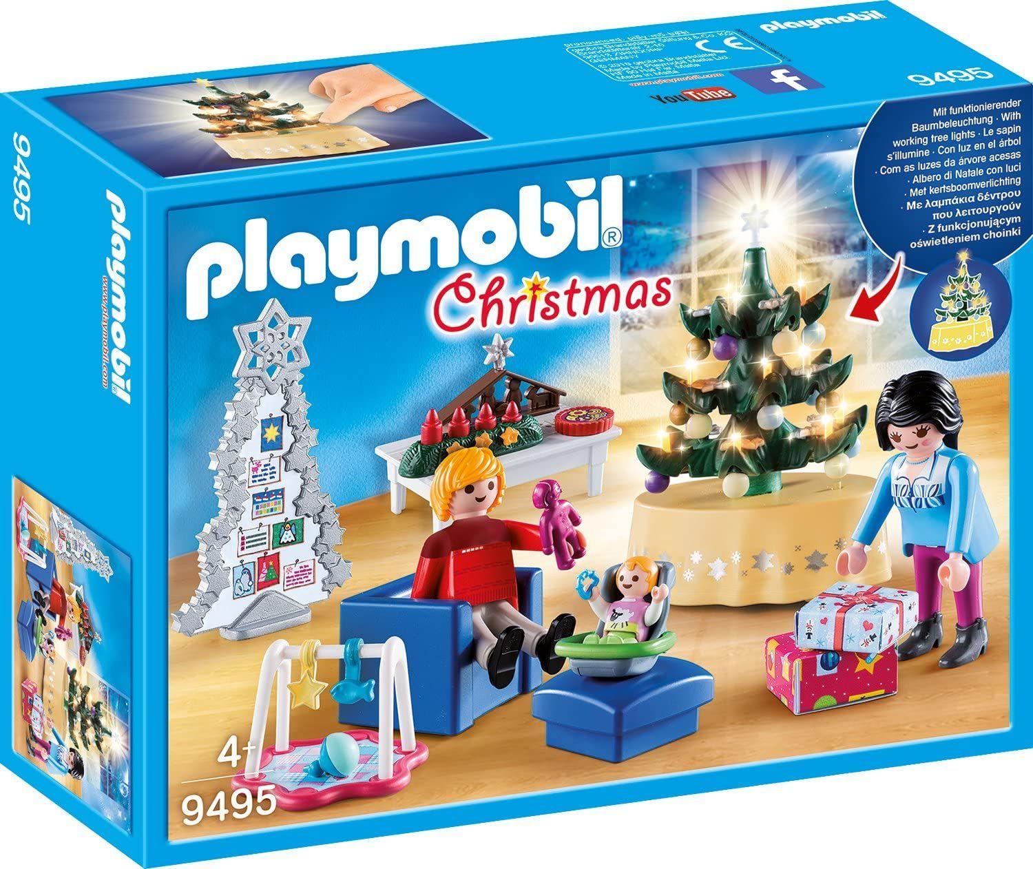Playmobil Habitacion Living Room Navideño 9495-0