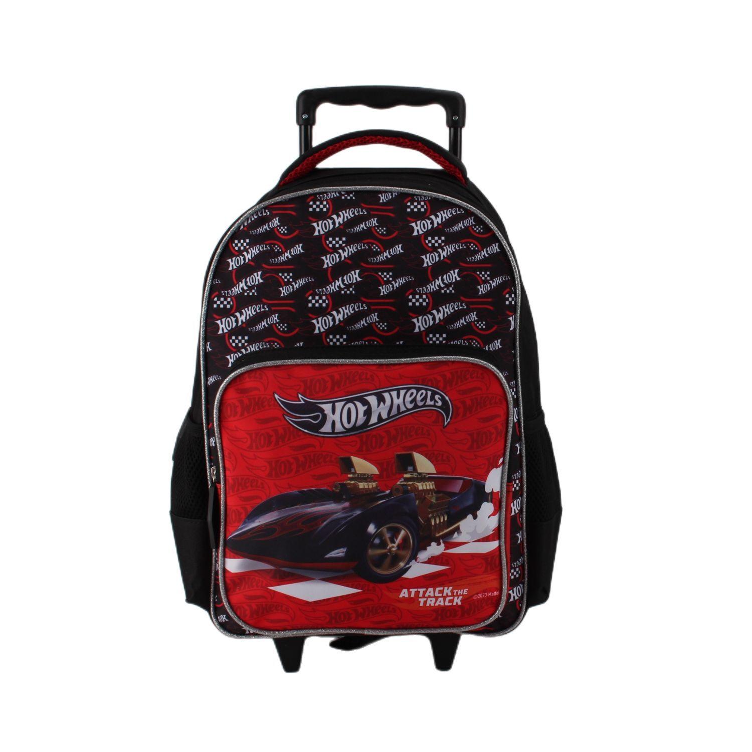 Set 3 Piezas Mochila 15" + Lonchera + Estuche Hot Wheels-1