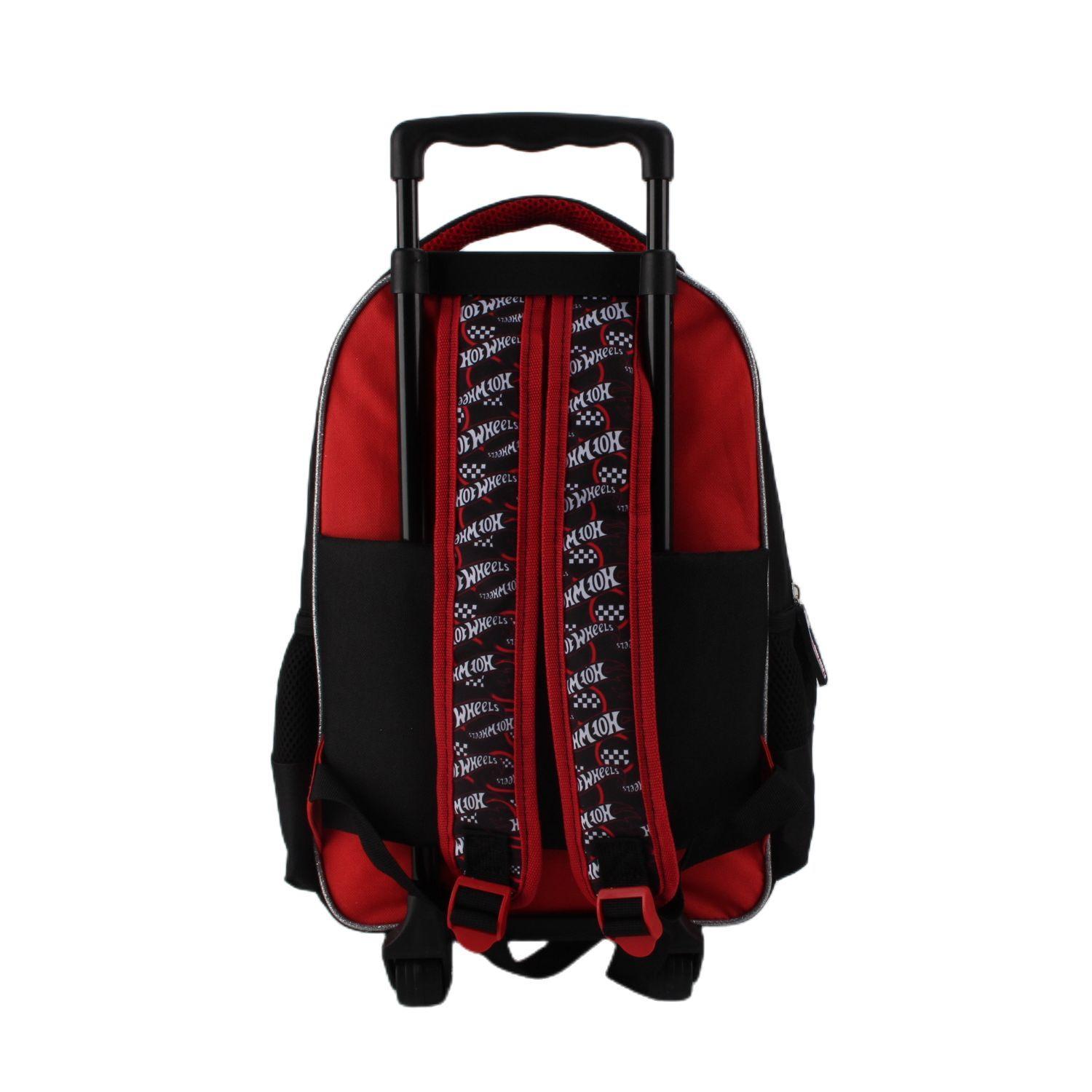 Set 3 Piezas Mochila 15" + Lonchera + Estuche Hot Wheels-2
