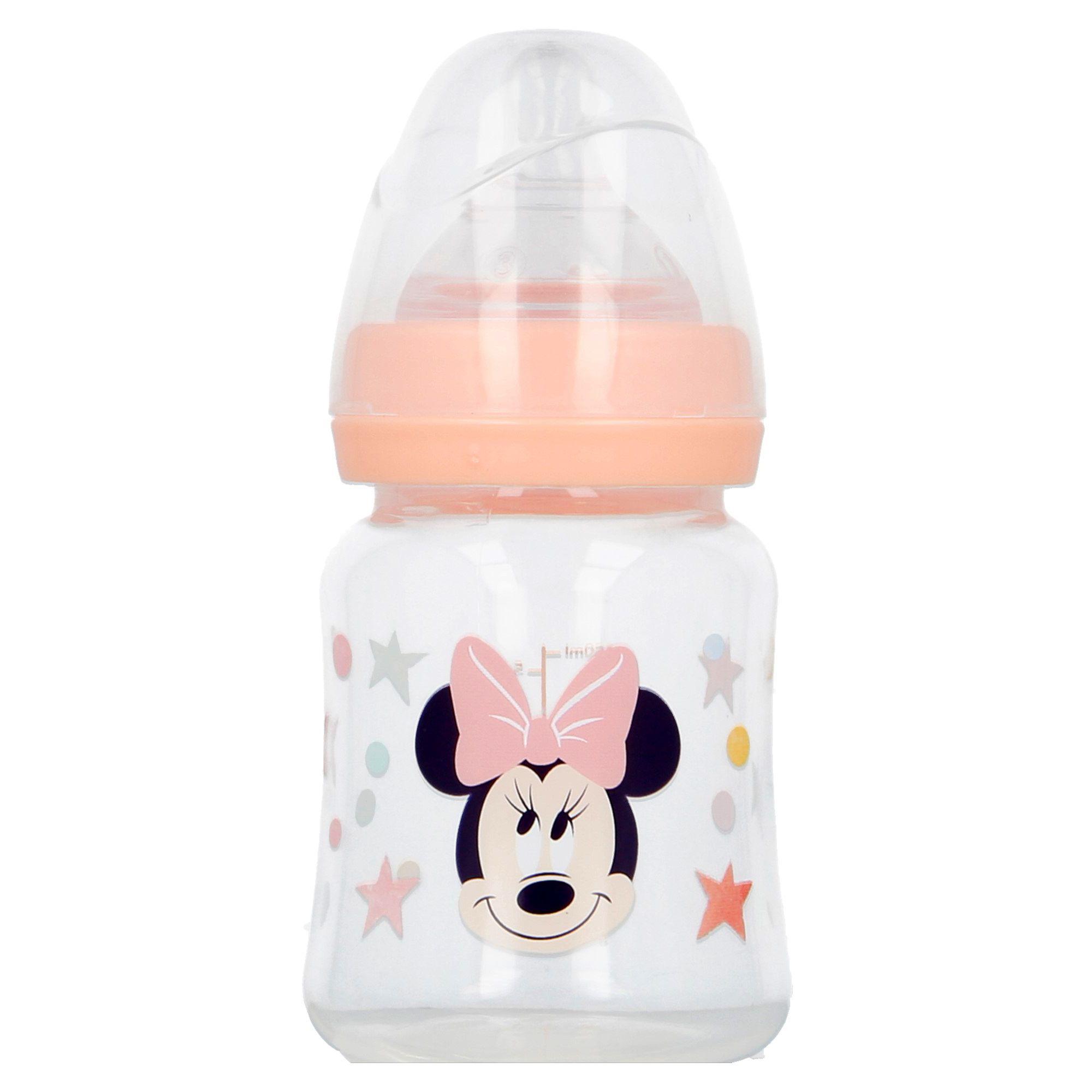 Mamadera Boca Ancha 3 Flujos Disney Baby Minnie 150 Ml-0