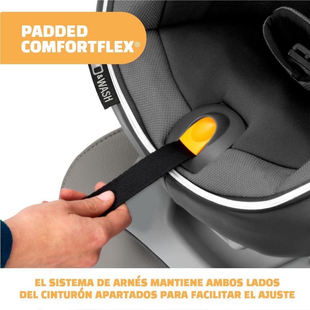 Silla de Auto Convertible Chicco Nextfit Zip Carbon-4