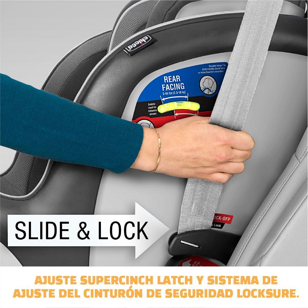 Silla de Auto Convertible Chicco Nextfit Zip Carbon-7