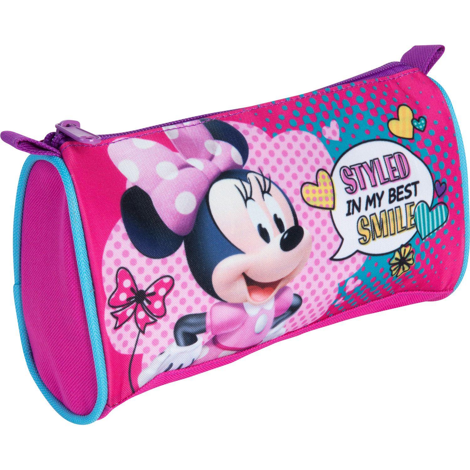 Estuche Fuelle Minnie Celeste-1
