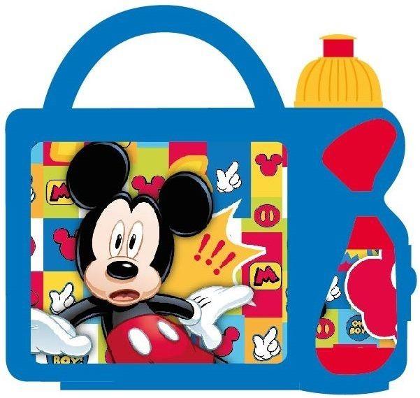 Vaso + Cubiertos + Portasandwich Mickey-3
