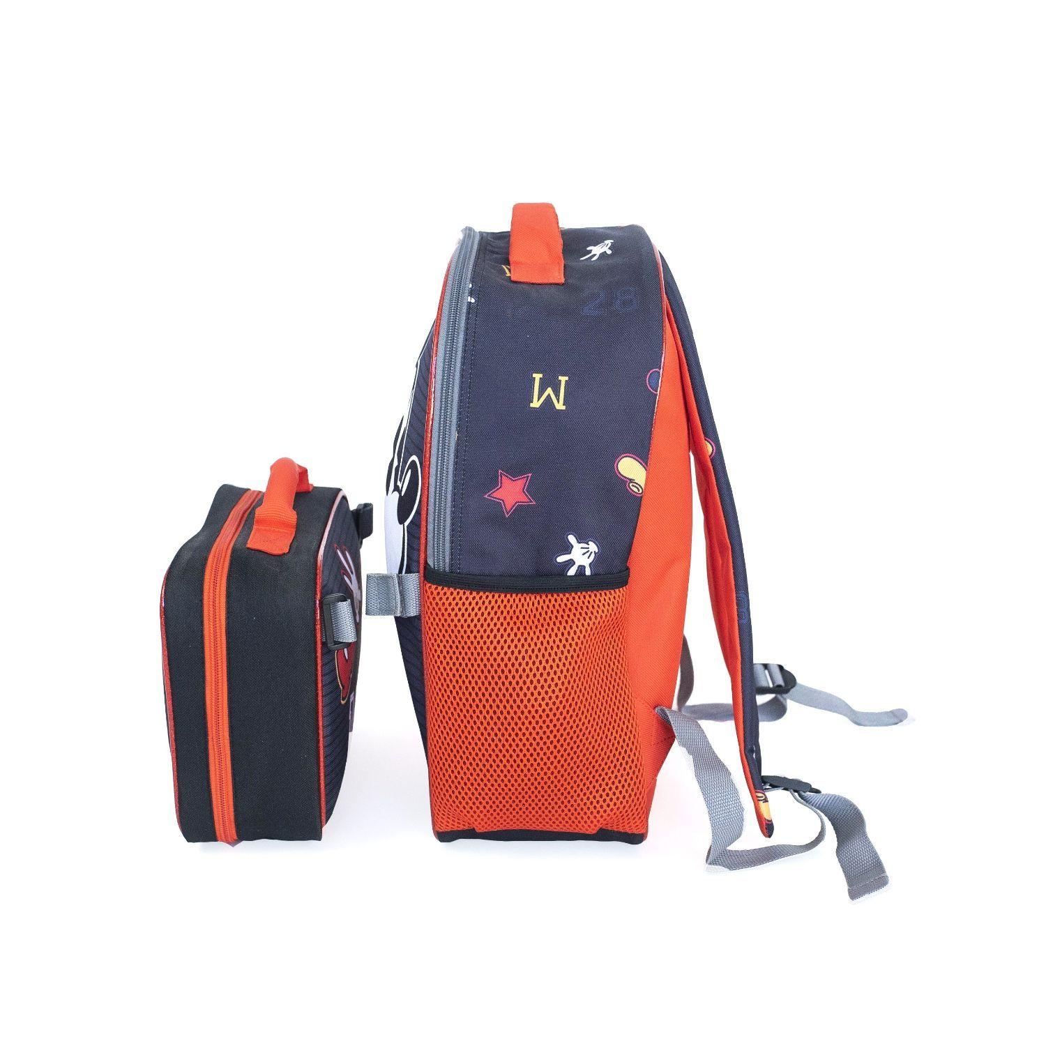 Mochila con lonchera infantil mickey-2