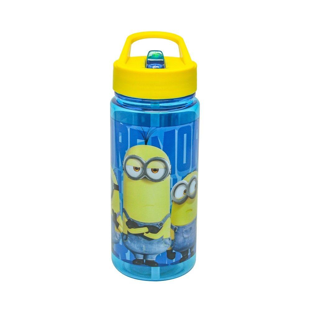 Botella Y Jarro Con Bombilla, Botella, Tazon 3D Minions-1