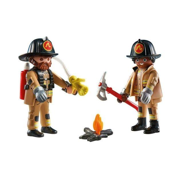 Playmobil Duo Pack Bomberos - 71207-2