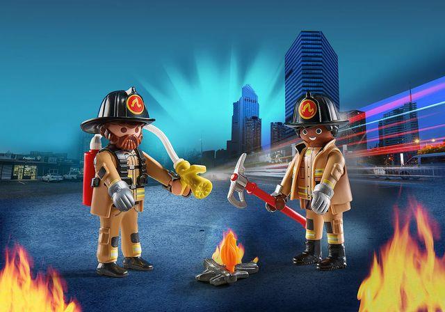 Playmobil Duo Pack Bomberos - 71207-3