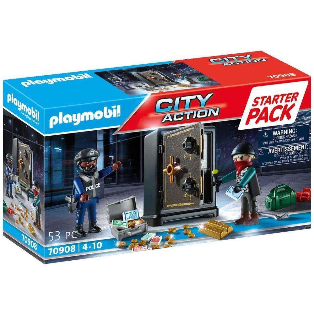 Playmobil Starter Pack Caja Fuerte 70908-0