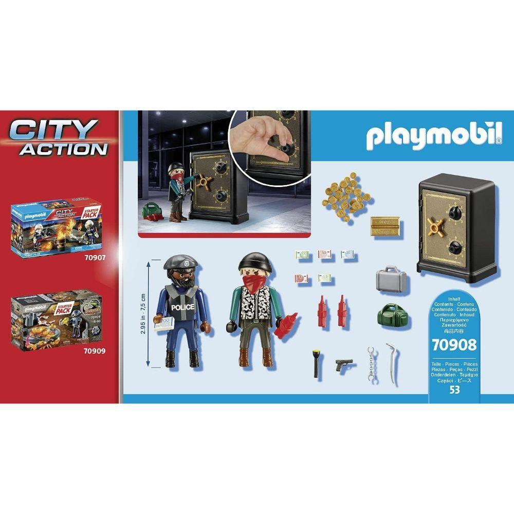 Playmobil Starter Pack Caja Fuerte 70908-3