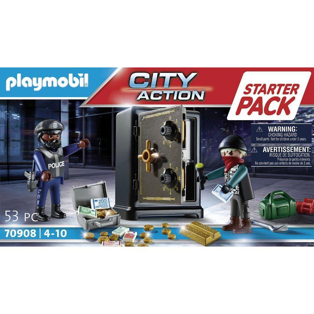 Playmobil Starter Pack Caja Fuerte 70908-4