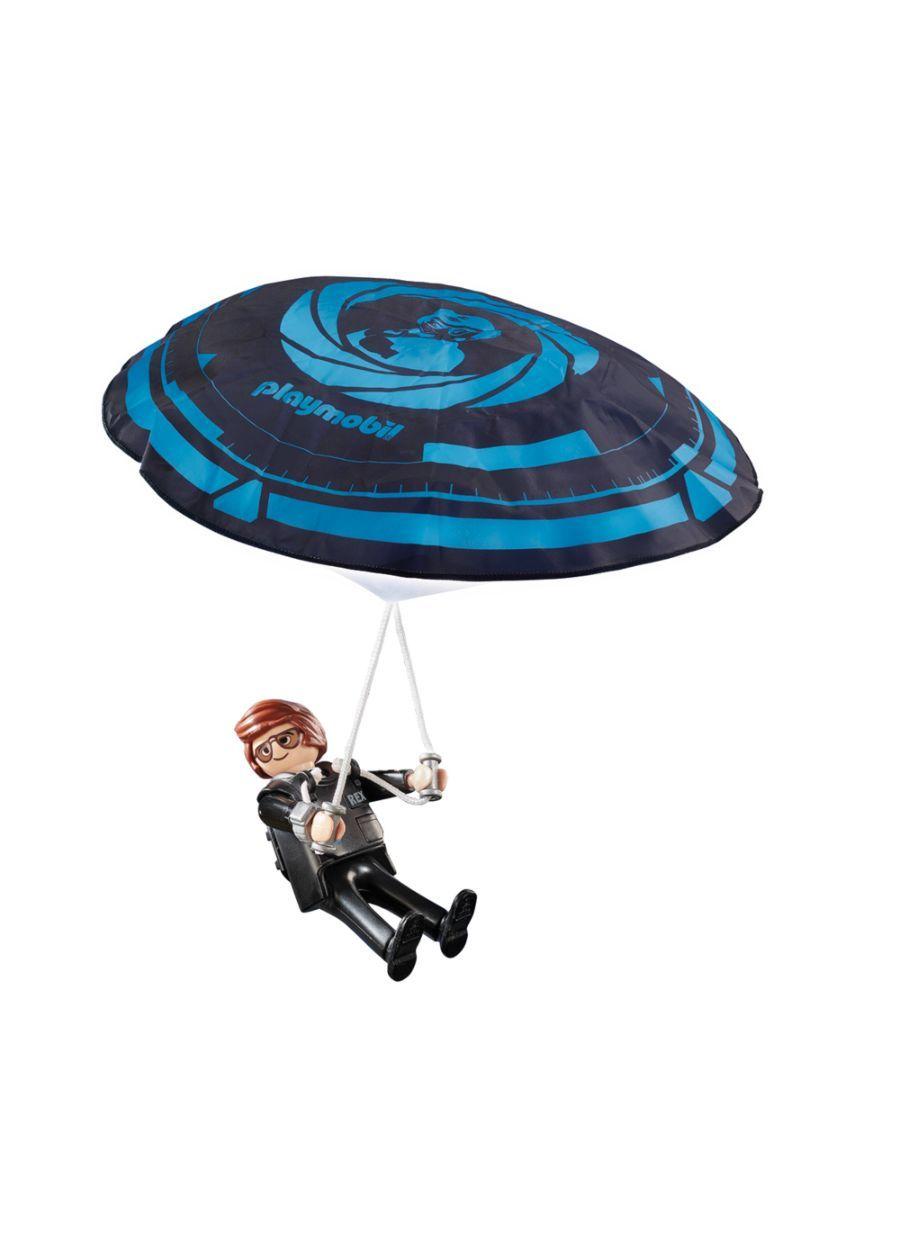 Playmobil The Movie Rex Dasher Con Paracaidas 70070-3