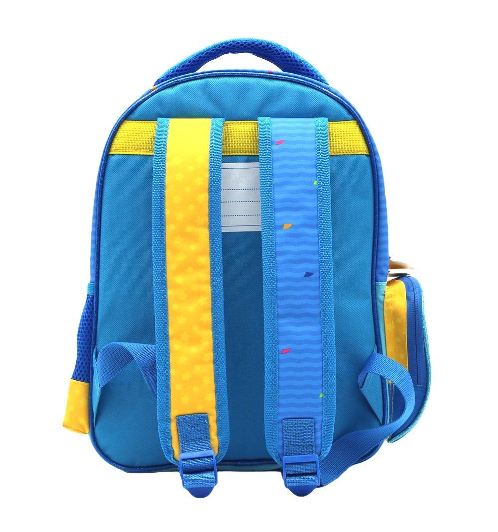 Mochila Infantil Baby Shark Bolsillo 14" Original-5