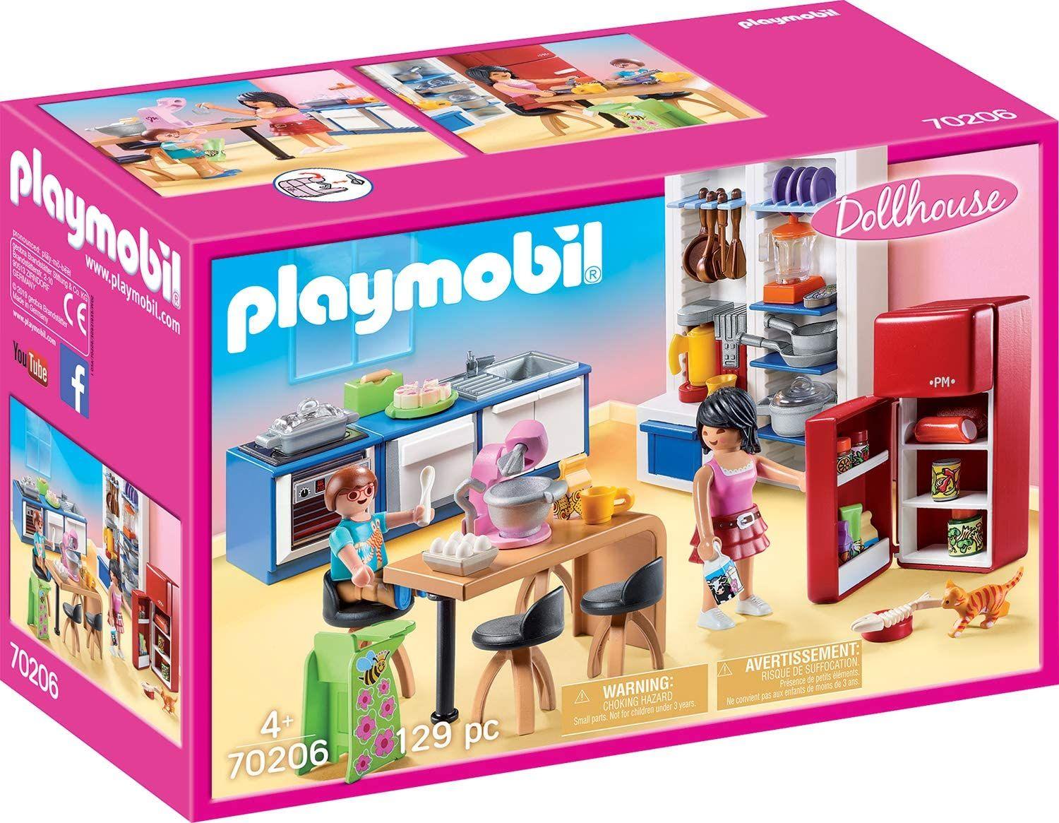 Playmobil Dollhouse Cocina Familiar  70206-0