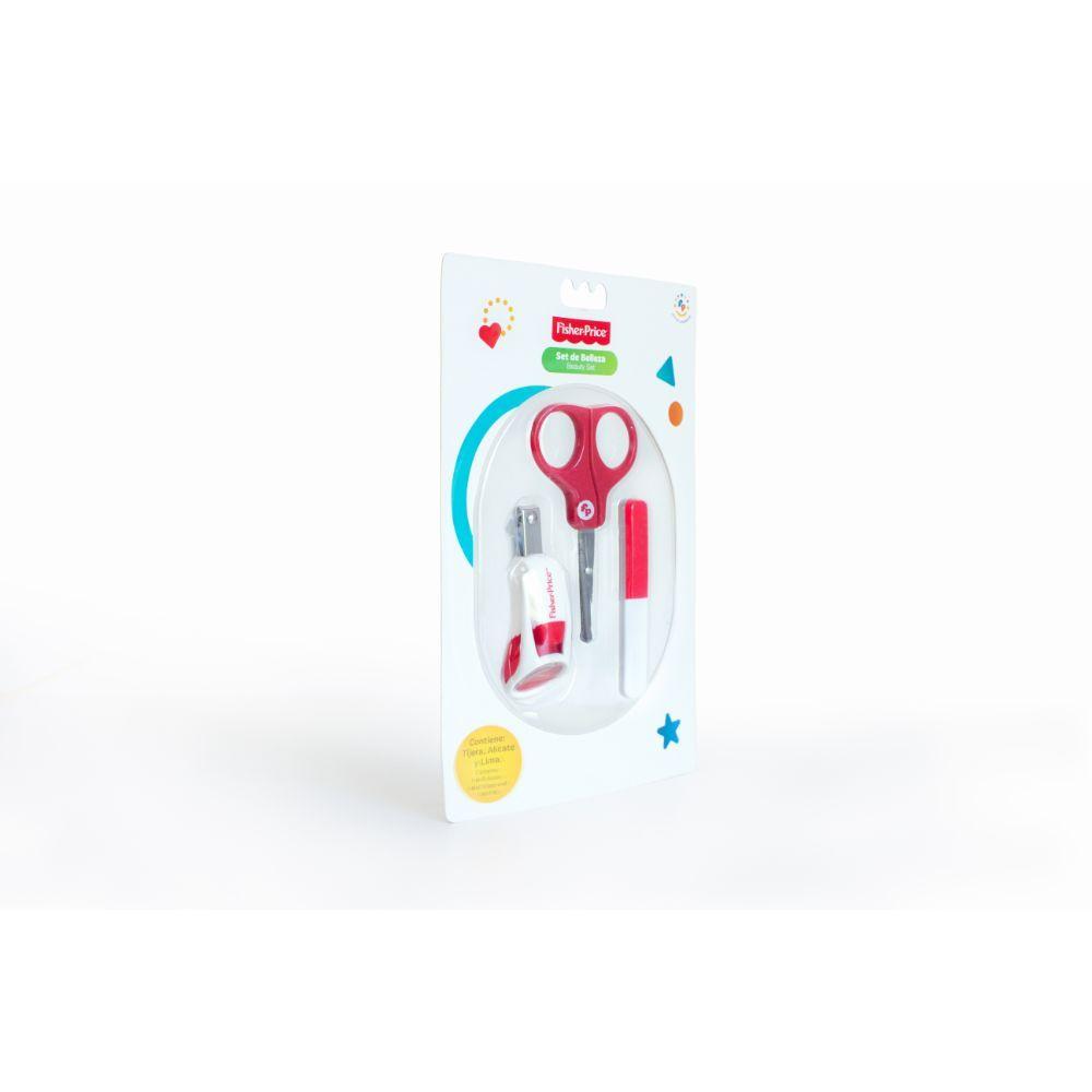 Set de Manicure Fisher Price Corta Uñas + Tijeras + Lima-6