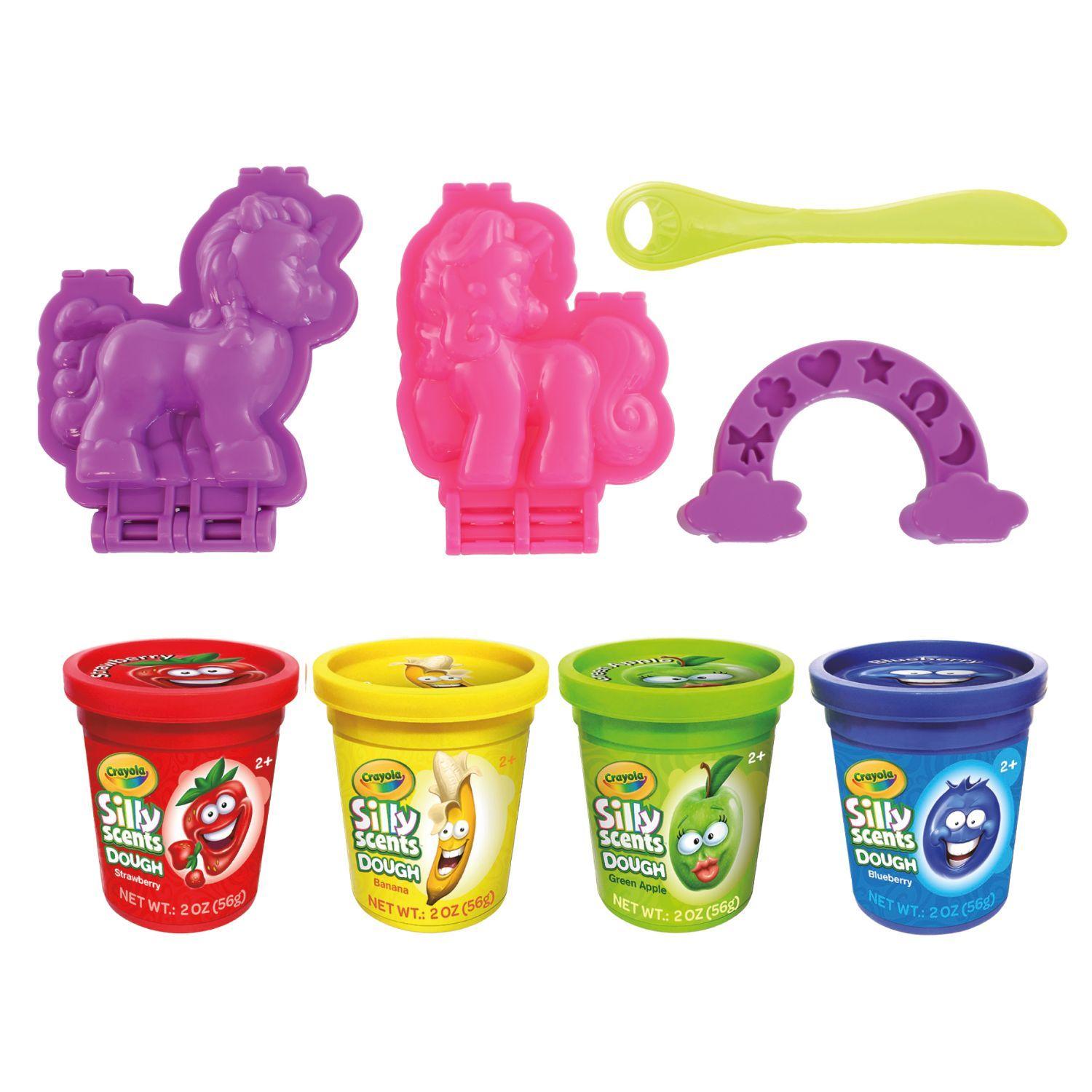 Crayola Silly Scents Set De 2 Unicornios, Masas Perfumadas.-1