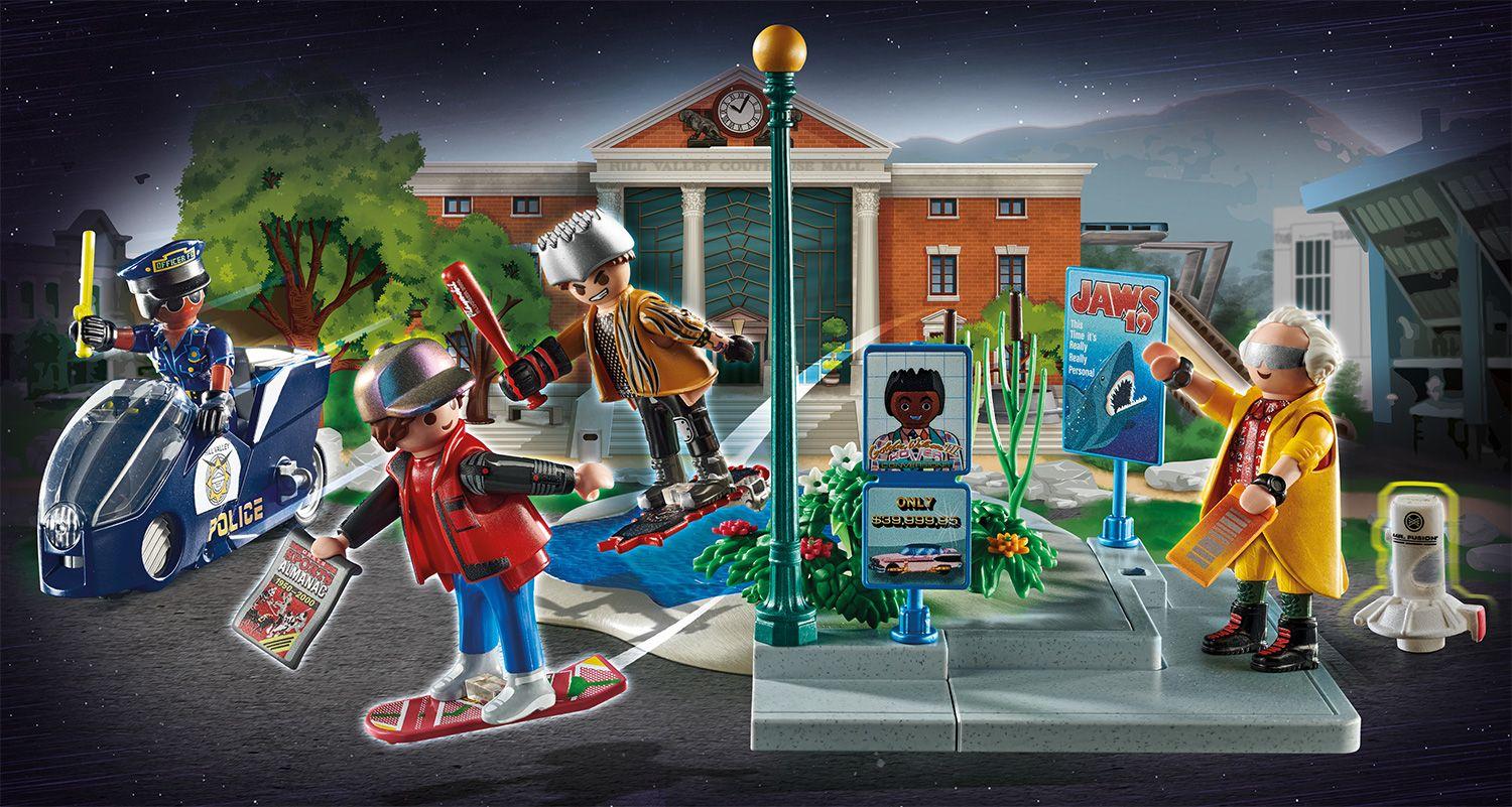 Playmobil Regreso al futuro II Persecución 70634-1