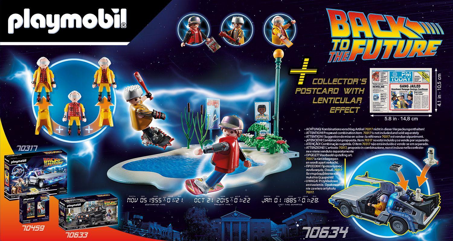 Playmobil Regreso al futuro II Persecución 70634-2