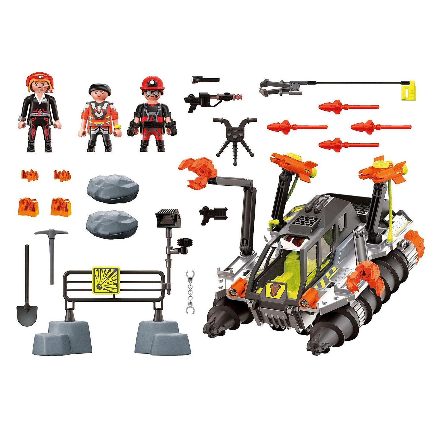Playmobil Comet Corp Taladro de Demolición 70927-2