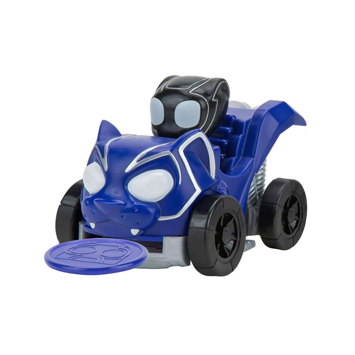 Marvel Spidey - Vehículo Disc Dashers Black Panther-0