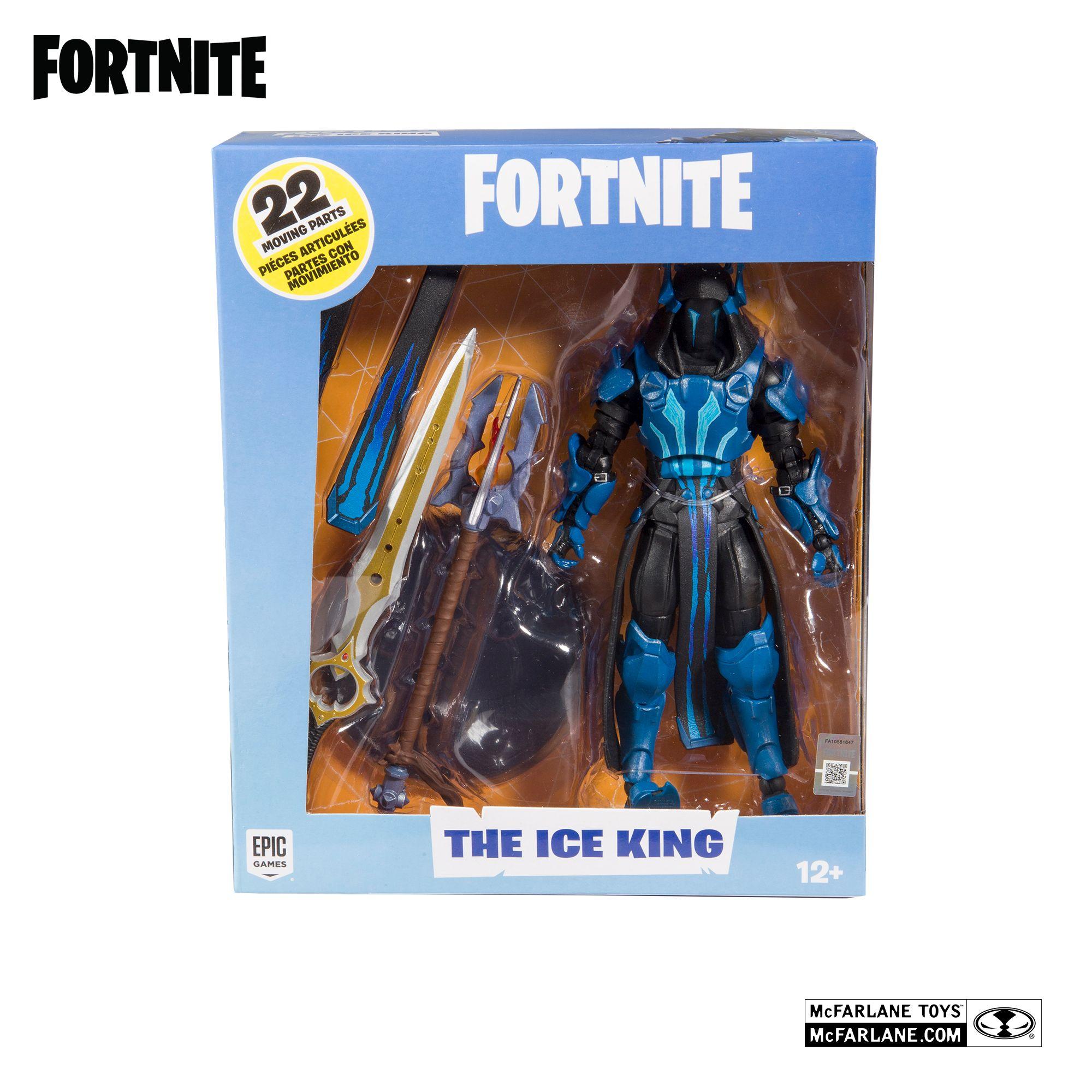 Figura Acción 7" + Accesorios Fortnite Wv8 Ice King-0
