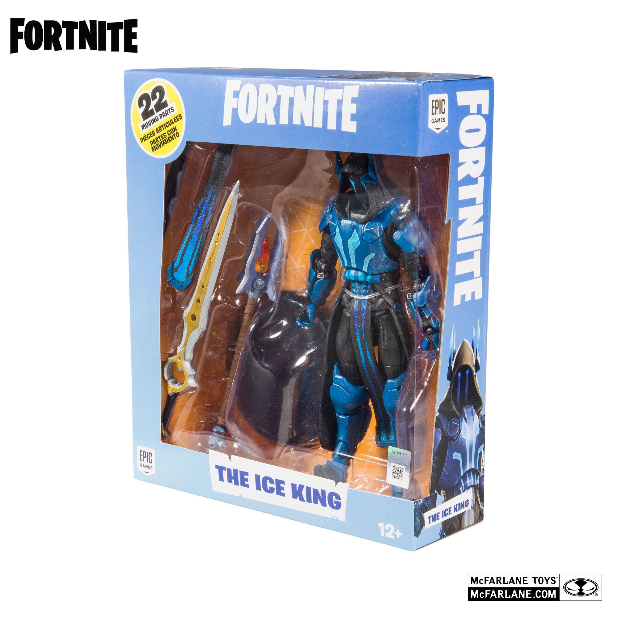 Figura Acción 7" + Accesorios Fortnite Wv8 Ice King-1