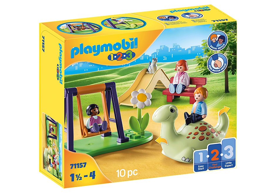 Playmobil 1.2.3 Parque Infantil - 71157-2