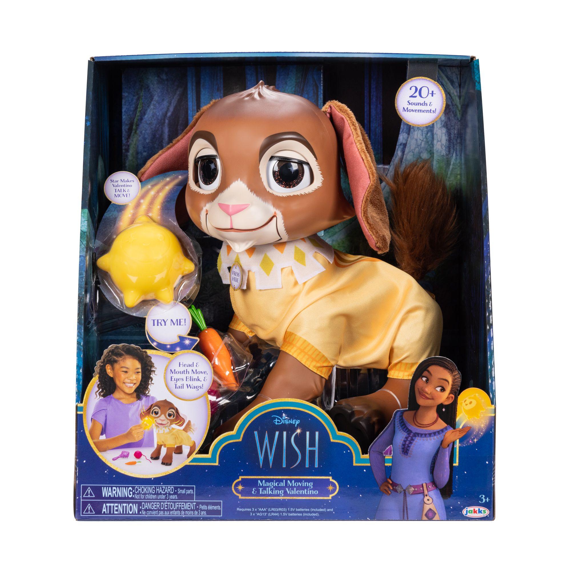 Muñeco Mágico Valentino Disney Wish con Sonido y Movimientos-0