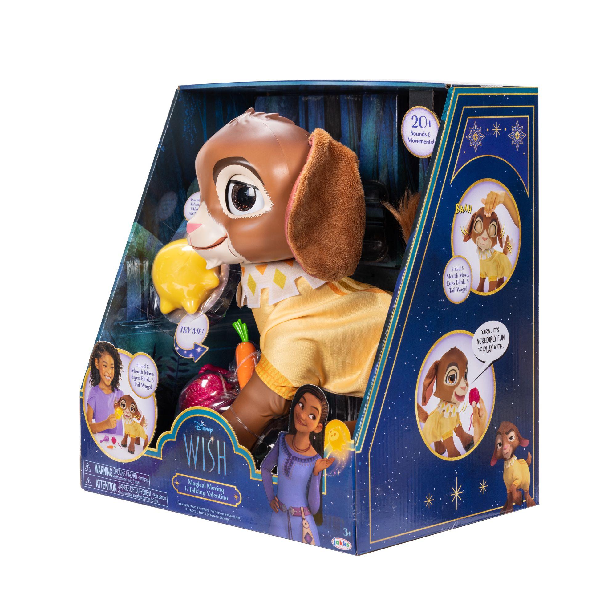 Muñeco Mágico Valentino Disney Wish con Sonido y Movimientos-7