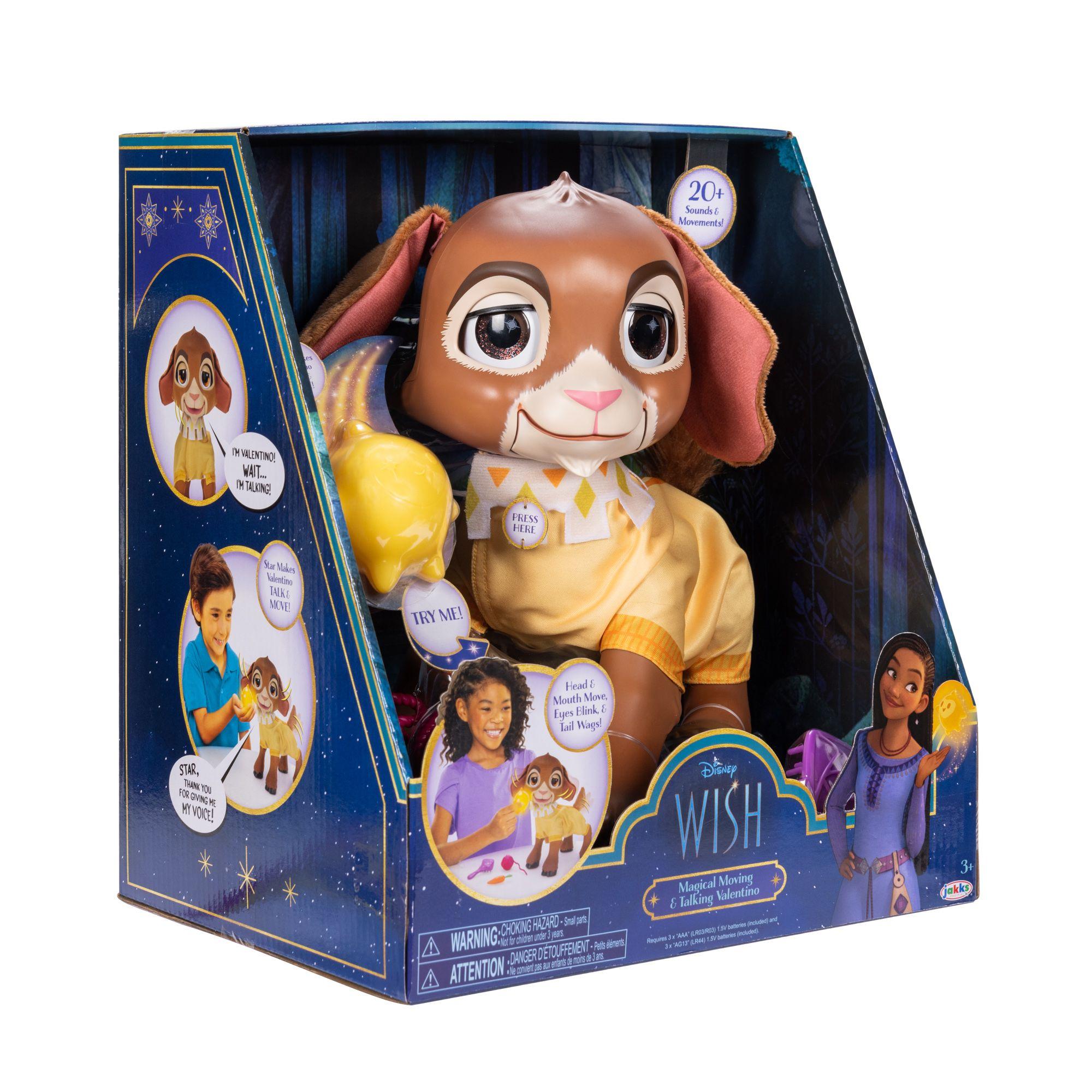 Muñeco Mágico Valentino Disney Wish con Sonido y Movimientos-8