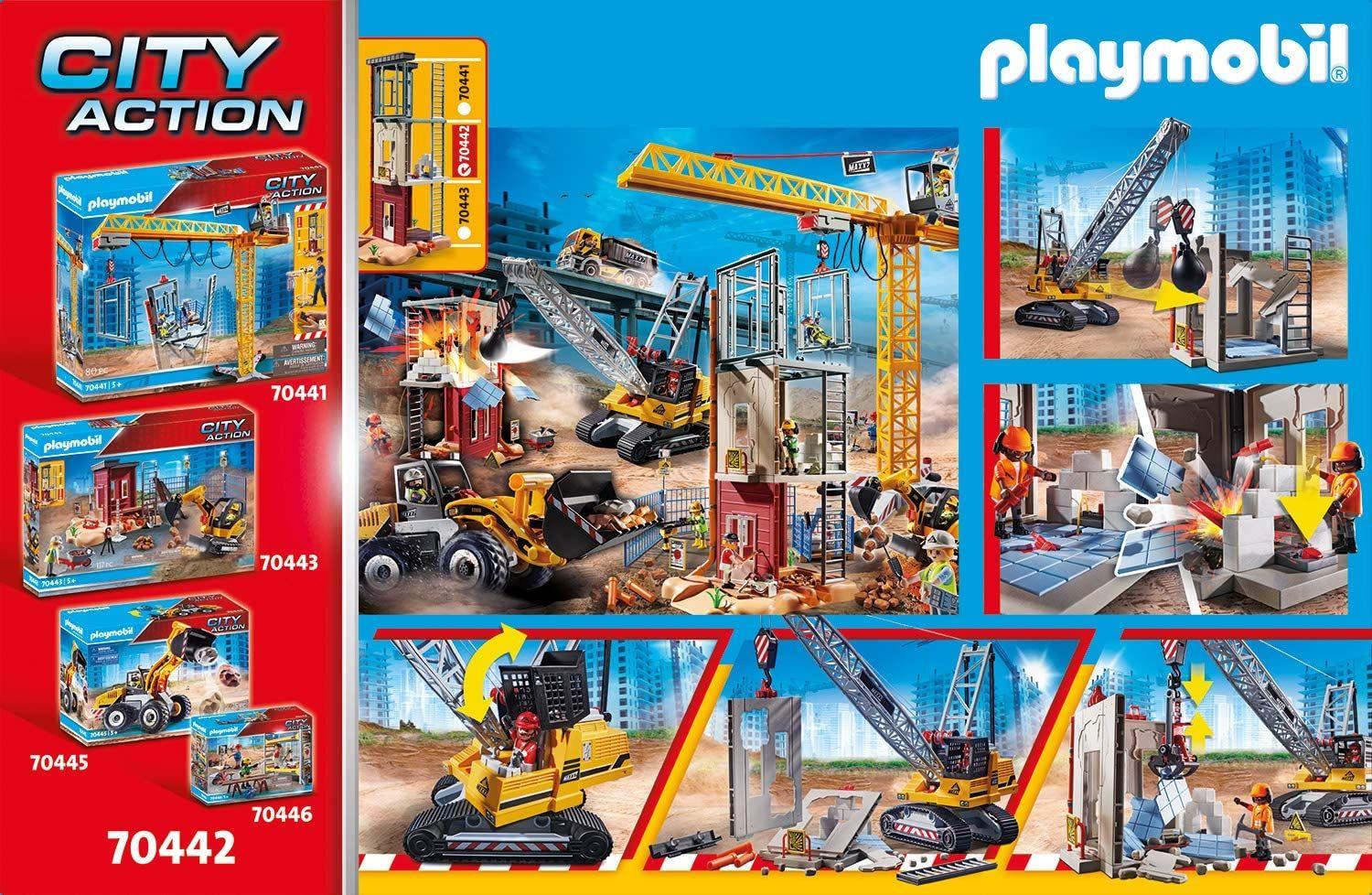 Playmobil Pack Oferta City Action Construccion-2