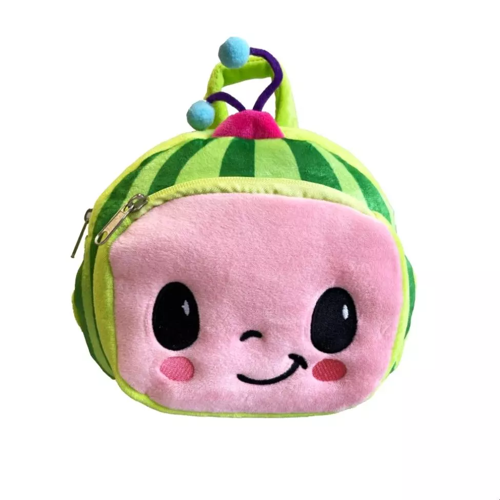 Mochila Infantil Cocomelon Plush Con Correa-0