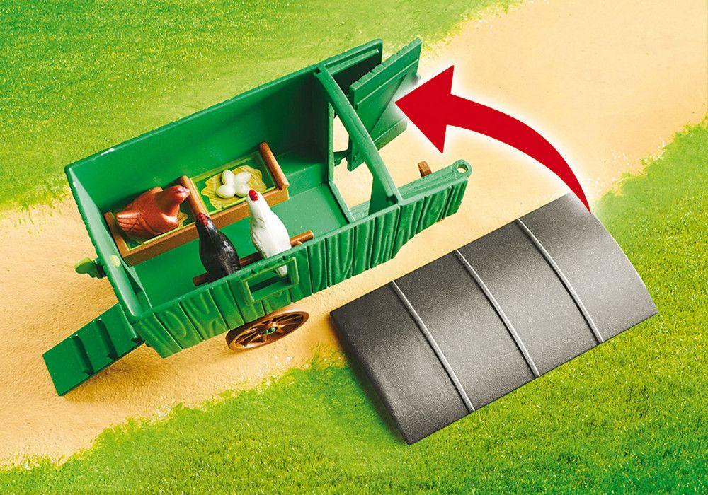 Playmobil Gallinero, Color Carbón 70138-1