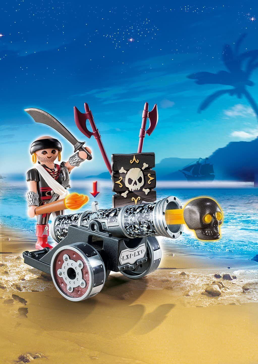 Playmobil Pack Oferta Cañon Interactivo X 4 Unidades-3