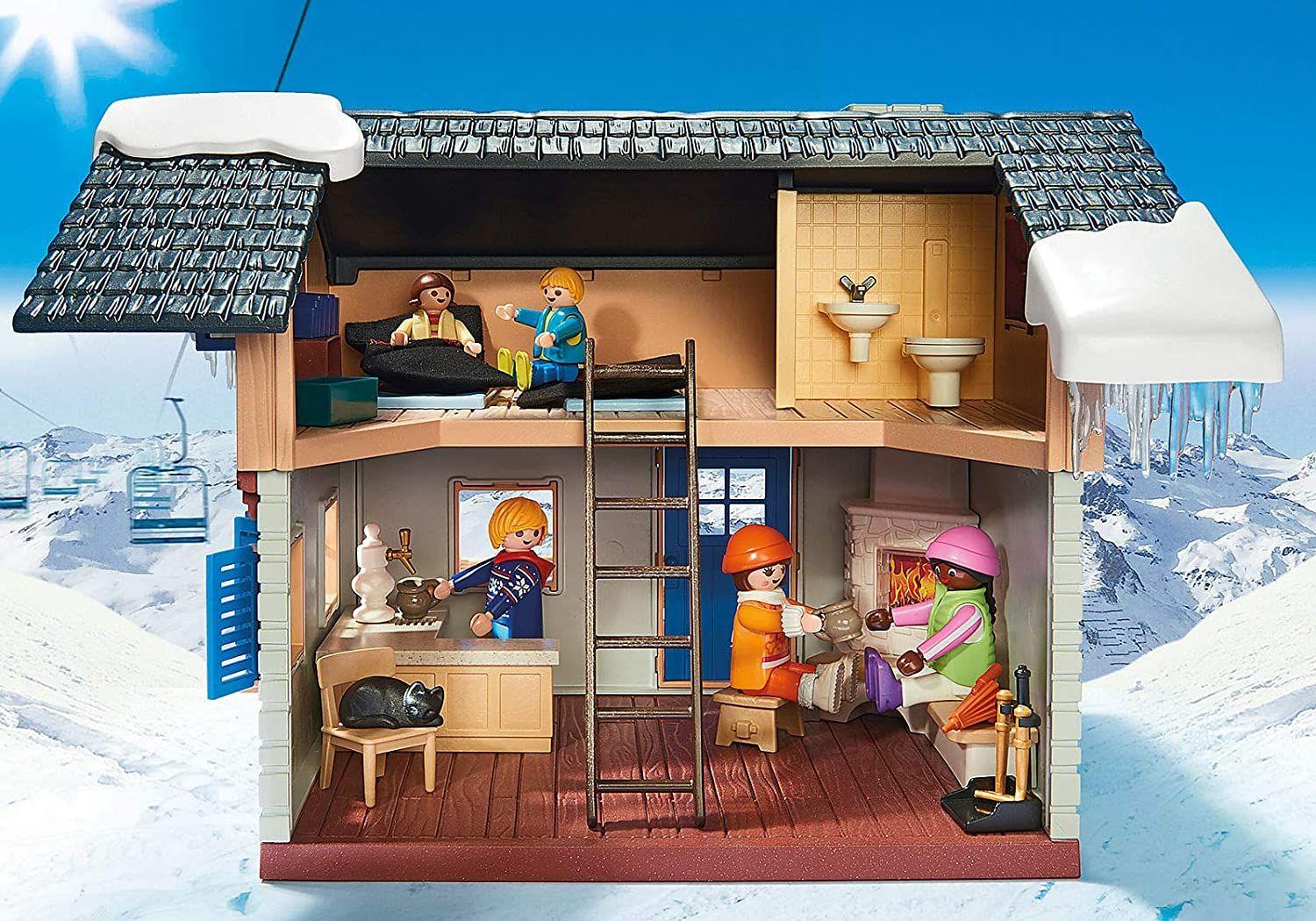 Playmobil Cabaña De Esqui 9280-7